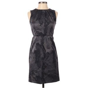 Ann Taylor Loft Size 6P Black And Gray Dress